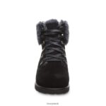Boots UK BEARPAW Women Sam Black/Gray 44J623 - Image 7