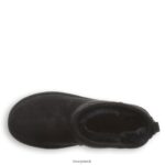 Boots UK BEARPAW Women Shorty Black 44J640 - Image 5