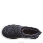 Boots UK BEARPAW Women Shorty Exotic Gray Leopard 44J6123 - Image 5