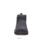Boots UK BEARPAW Women Shorty Exotic Gray Leopard 44J6123 - Image 7