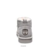 Boots UK BEARPAW Women Shorty Exotic Winter White Leopard Glitter 44J633 - Image 6