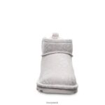 Boots UK BEARPAW Women Shorty Exotic Winter White Leopard Glitter 44J633 - Image 7