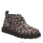 Boots UK BEARPAW Women Skye Black Floral 44J6162