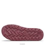 Boots UK BEARPAW Women Skye Burgundy Velvet 44J635 - Image 4