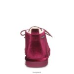 Boots UK BEARPAW Women Skye Burgundy Velvet 44J635 - Image 6