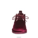 Boots UK BEARPAW Women Skye Burgundy Velvet 44J635 - Image 7