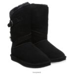 Boots UK BEARPAW Women Tatum Solids Black 44J6128 - Image 8