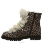 Boots UK BEARPAW Women Vanna Gray Leopard 44J6193 - Image 2
