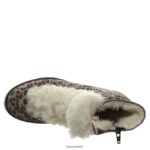 Boots UK BEARPAW Women Vanna Gray Leopard 44J6193 - Image 4