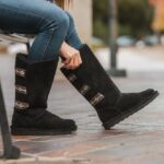 Boots UK BEARPAW Women Violet Black 44J6122 - Image 8