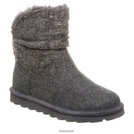 Boots UK BEARPAW Women Virginia Gray 44J6237