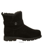 Boots UK BEARPAW Women Wellston Black 44J667 - Image 3