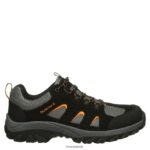 Hikers UK BEARPAW Men Blaze Black/Orange 44J6556 - Image 3