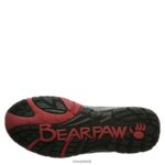 Hikers UK BEARPAW Men Brock Black/Grey 44J6560 - Image 4
