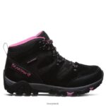 Hikers UK BEARPAW Women Corsica Black/Fuschia 44J6340 - Image 3