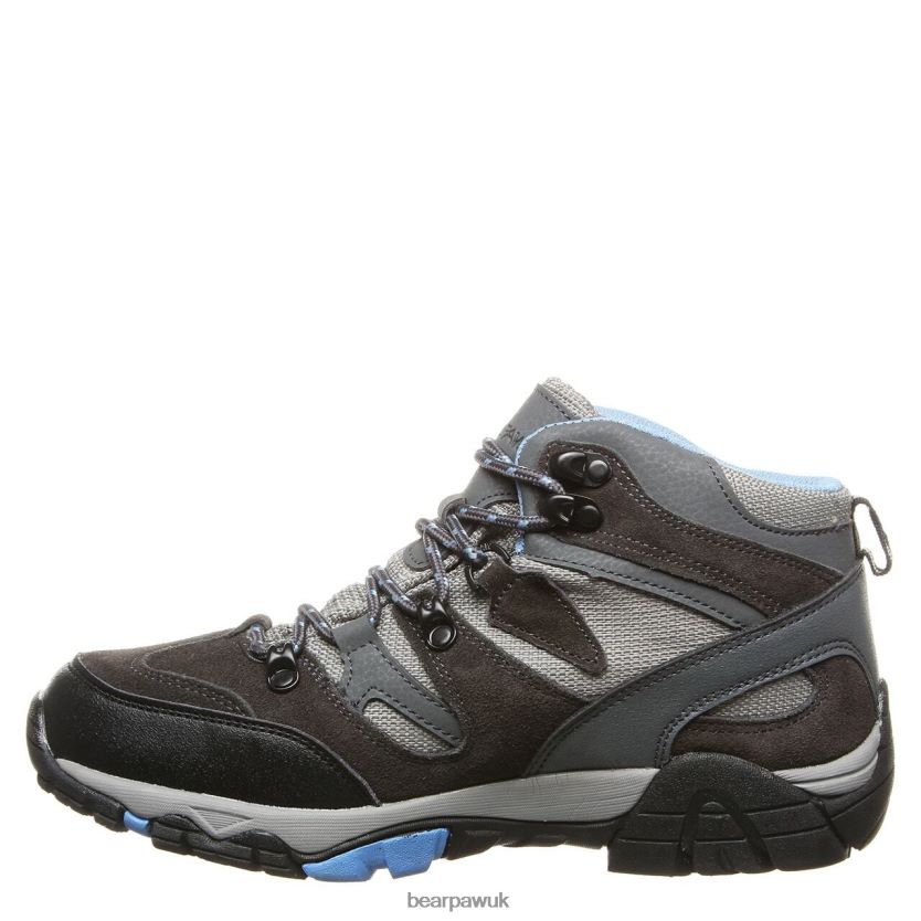Hikers UK BEARPAW Women Corsica Wide Charcoal 44J6351 - Image 2