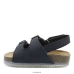 Sandals UK BEARPAW Kids Brooklyn Toddler Black 44J6621 - Image 2