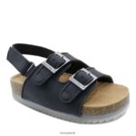 Sandals UK BEARPAW Kids Brooklyn Toddler Black 44J6621