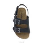 Sandals UK BEARPAW Kids Brooklyn Toddler Black 44J6621 - Image 5
