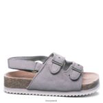 Sandals UK BEARPAW Kids Brooklyn Toddler Stone 44J6631 - Image 3