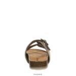 Sandals UK BEARPAW Kids Brooklyn Youth Stone 44J6629 - Image 6