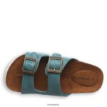 Sandals UK BEARPAW Kids Brooklyn Youth Teal 44J6624 - Image 5