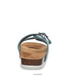 Sandals UK BEARPAW Kids Brooklyn Youth Teal 44J6624 - Image 6