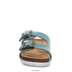 Sandals UK BEARPAW Kids Brooklyn Youth Teal 44J6624 - Image 7