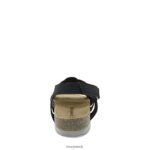 Sandals UK BEARPAW Kids Zaidee Toddler Black 44J6623 - Image 6