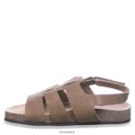 Sandals UK BEARPAW Kids Zaidee Youth Hickory 44J6619 - Image 2