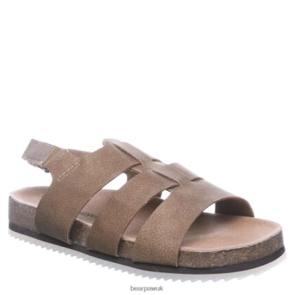 Sandals UK BEARPAW Kids Zaidee Youth Hickory 44J6619