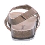 Sandals UK BEARPAW Kids Zaidee Youth Hickory 44J6619 - Image 6