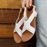 Sandals UK BEARPAW Women Agate White 44J6380 - Image 8