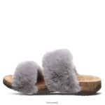 Sandals UK BEARPAW Women Analia Gray Fog 44J6397 - Image 2