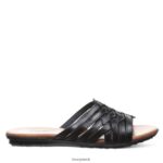 Sandals UK BEARPAW Women Elisa Black 44J6384 - Image 3