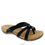 Sandals UK BEARPAW Women Fawn Black 44J6431