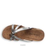 Sandals UK BEARPAW Women Fawn Silver 44J6442 - Image 5