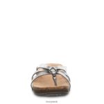 Sandals UK BEARPAW Women Fawn Silver 44J6442 - Image 7