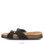 Sandals UK BEARPAW Women Jaycee Black 44J6471 - Image 2