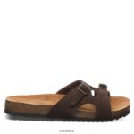 Sandals UK BEARPAW Women Jaycee Chocolate 44J6470 - Image 3