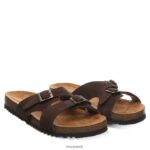 Sandals UK BEARPAW Women Jaycee Chocolate 44J6470 - Image 8
