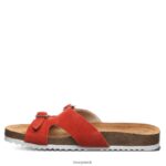 Sandals UK BEARPAW Women Jaycee Red Alert 44J6468 - Image 2
