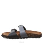 Sandals UK BEARPAW Women Julieta II Black/Grey 44J6372 - Image 2