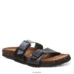 Sandals UK BEARPAW Women Julieta II Black/Grey 44J6372