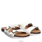 Sandals UK BEARPAW Women Julieta White 44J6458 - Image 8