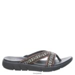 Sandals UK BEARPAW Women Juniper Chocolate 44J6496 - Image 3