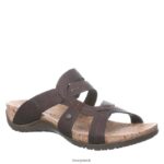 Sandals UK BEARPAW Women Kai Dark Brown 44J6415