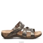 Sandals UK BEARPAW Women Kai II Gunmetal 44J6480 - Image 3