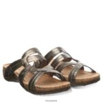 Sandals UK BEARPAW Women Kai II Gunmetal 44J6480 - Image 8