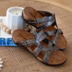 Sandals UK BEARPAW Women Kai II Gunmetal 44J6480 - Image 9